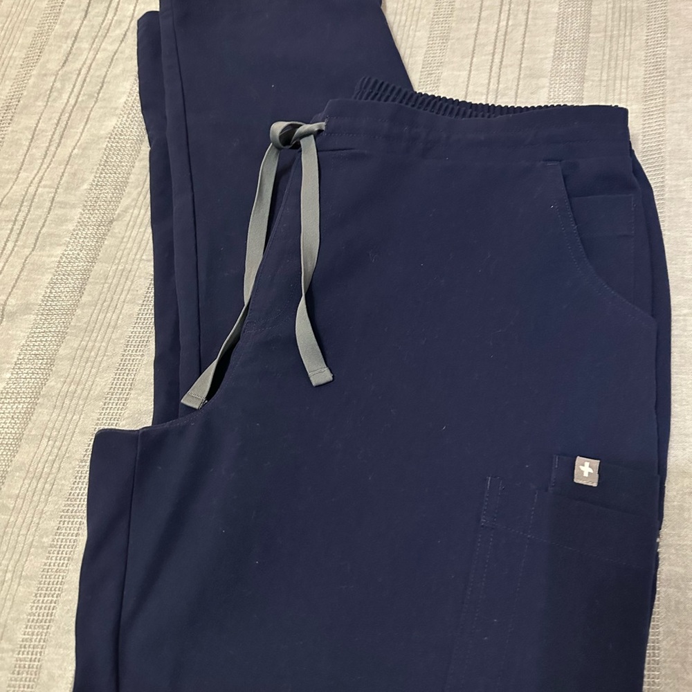 Figs High Waisted Livingston bootcut LP scrubs